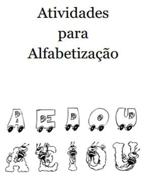 Capa de Alfabetização