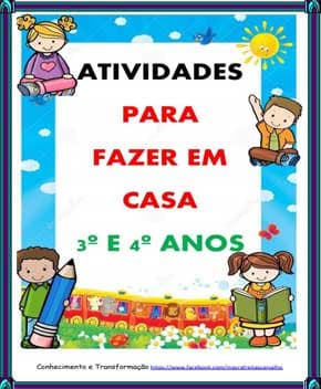 Capa de 3º e 4º Anos – Atividades