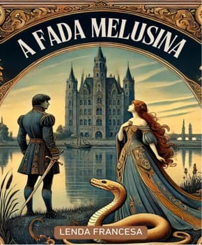 Capa de A Fada Melusina