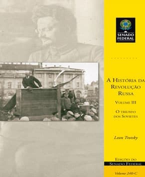 Capa de A História da Revolução Russa