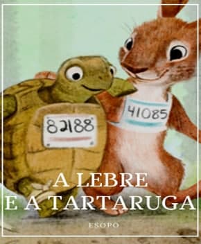 Capa de A Lebre e a Tartaruga