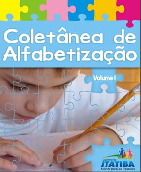 Capa de Coletânea de Alfabetização