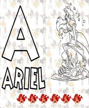 Capa de Colorir Alfabeto