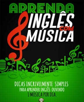 Capa de Inglês com Música