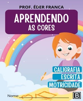 Capa de Aprendendo as Cores