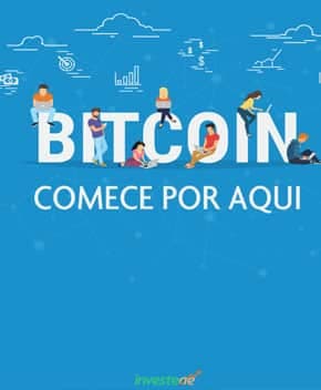 Capa de Bitcoin C/ por Aqui