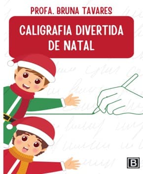 Capa de Caligrafia de Natal