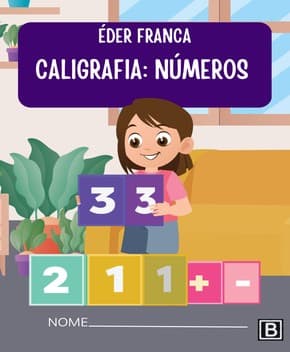 Capa de Caligrafia Números
