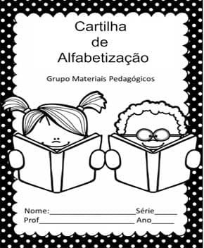 Capa de Cartilha de Alfabetização