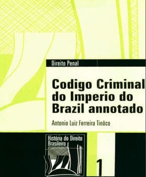Capa de Código Criminal do Império