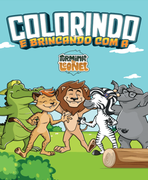 Capa de Colorindo e Brincando