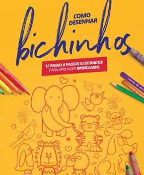 Capa de Desenhar Bichinhos