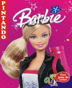 Capa de Colorir Barbie