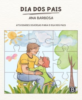 Capa de Atividades Educativas Dia dos Pais
