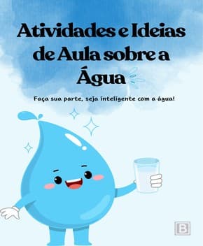 Capa de Aula sobre a Água