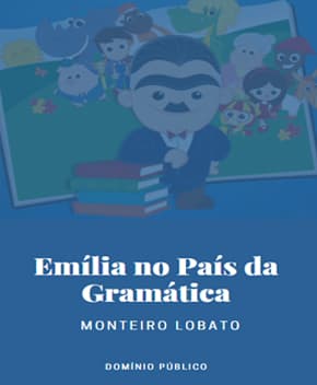Capa de Emília no País da Gramática