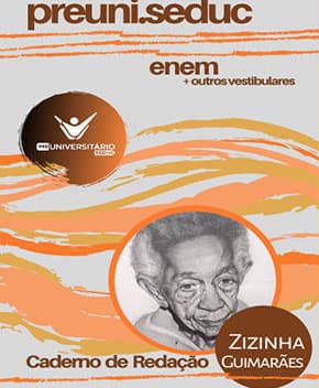 Capa de Caderno de Redação