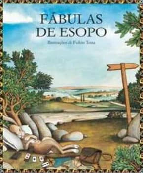 Capa de Fábulas de Esopo