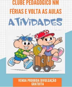 Capa de Férias e Volta as Aulas