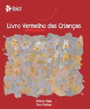 Capa de Livro Vermelho das Crianças