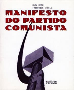 Capa de Manifesto Comunista