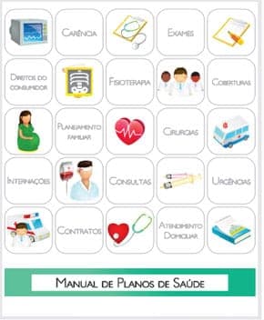 Capa de Manual de Planos de Saúde