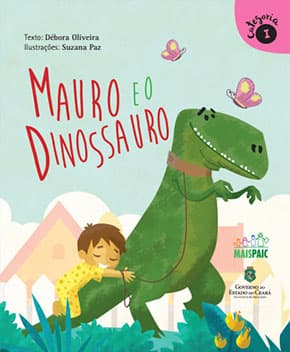 Capa de Mauro e o Dinossauro