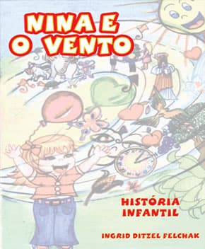 Capa de Nina e o Vento