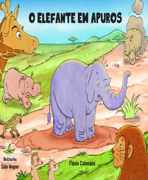 Capa de O Elefante em Apuros