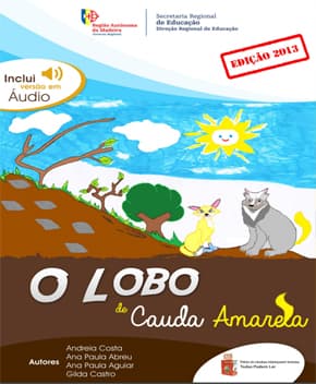 Capa de O Lobo de Cauda