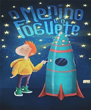 Capa de O Menino e o Foguete