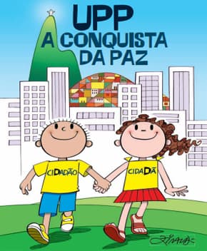 Capa de UPP – A Conquista da Paz
