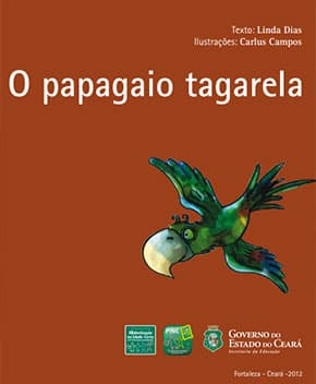 Capa de O Papagaio Tagarela