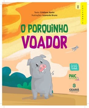 Capa de O Porquinho Voador