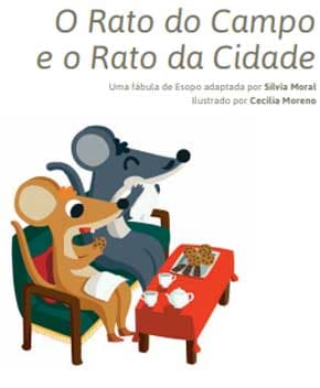 Capa de O Rato do Campo/Cidade