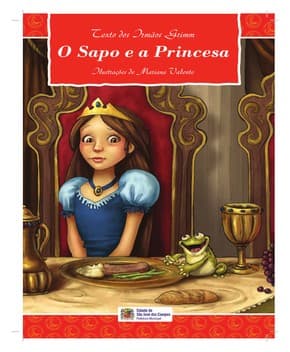 Capa de O Sapo e a Princesa