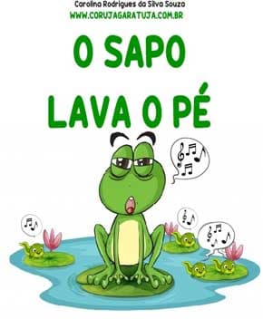 Capa de O Sapo Lava o Pé