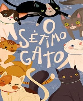 Capa de O Sétimo Gato