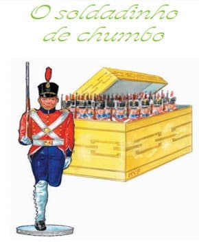 Capa de O Soldadinho de Chumbo