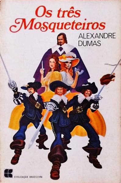 Capa de Os Três Mosqueteiros