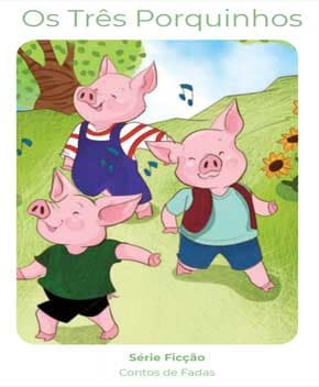 Capa de Os Três Porquinhos