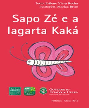 Capa de Sapo e a Lagarta