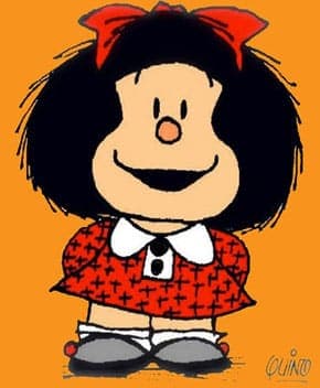 Capa de Tirinhas da Mafalda