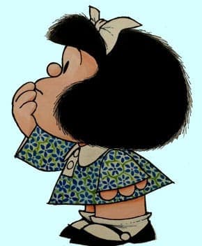 Capa de Tirinhas da Mafalda