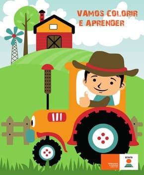 Capa de Vamos Colorir e Aprender