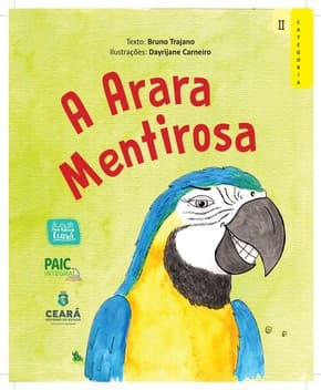 Capa de A Arara Mentirosa