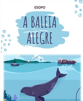 Capa de A Baleia Alegre