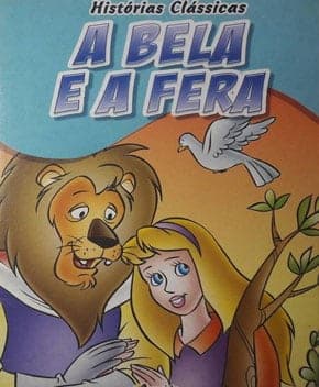 Capa de A Bela e a Fera