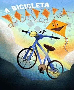 Capa de A Bicicleta Voadora