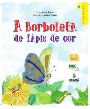 Capa de A Borboleta de Lápis de Cor